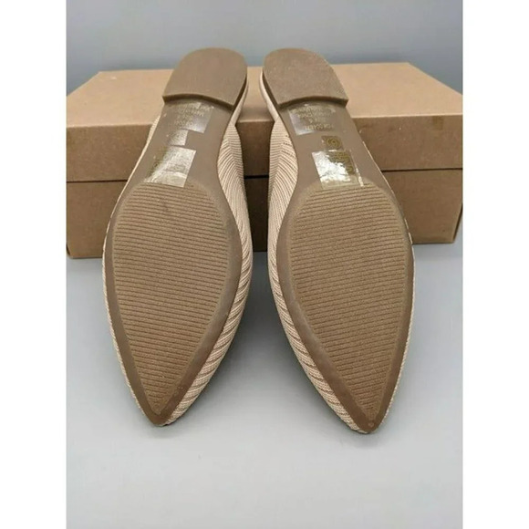 NWOB Journee Collection Women's Aniee Flat Slip On Slip-On Mule Beige Size 6 - Picture 6 of 7
